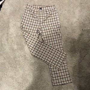 Shein Plaid Dress Pants